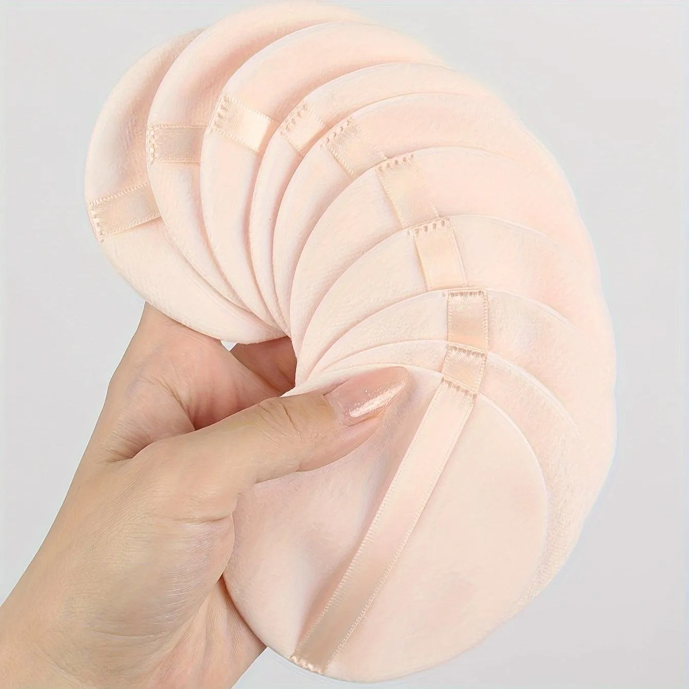 10-Pack Reusable Makeup Remover Pads – Eco-Friendly