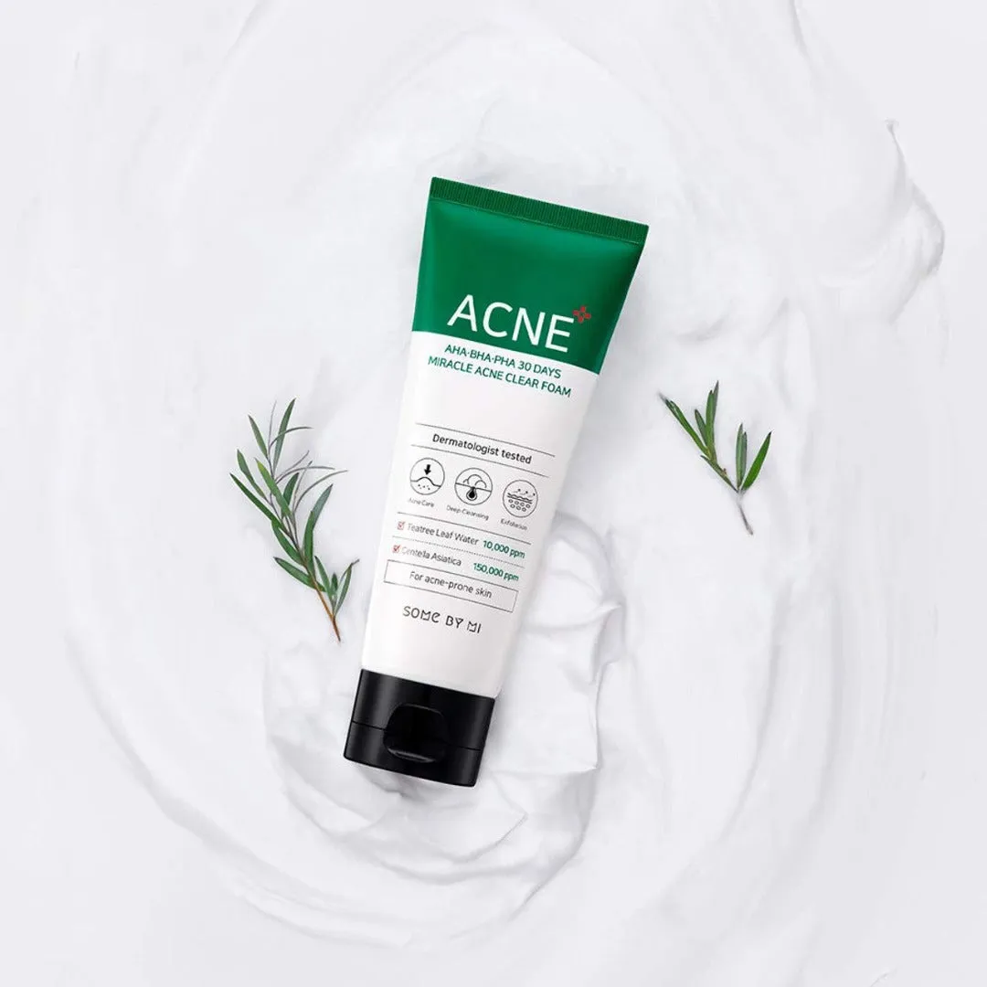 AHA BHA PHA 30 Days Miracle Acne Clear Foam 100ml