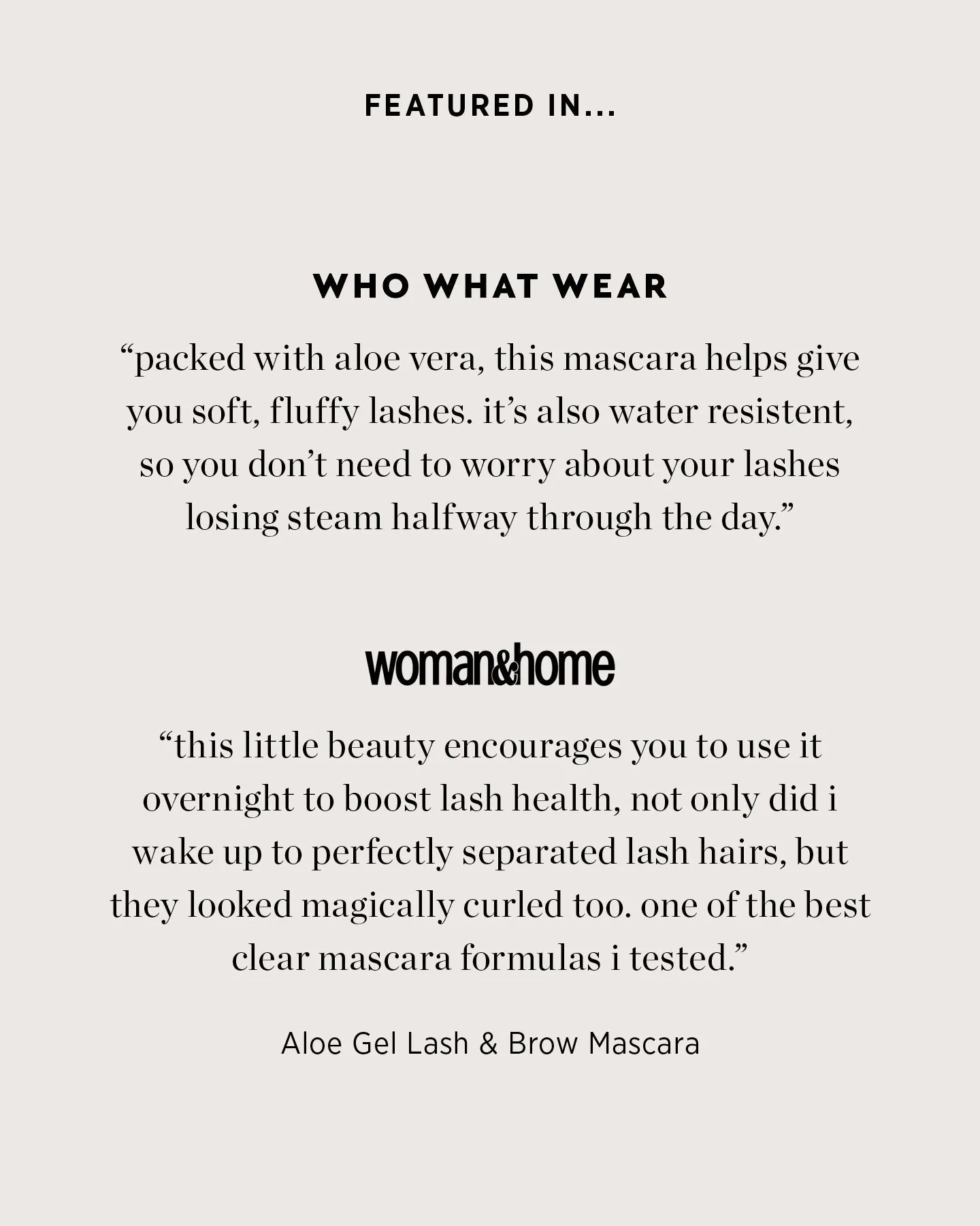 aloe gel lash & brow mascara
