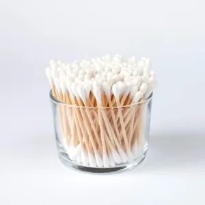 Bamboo and Organic Cotton Eco Swabs: 200 Count