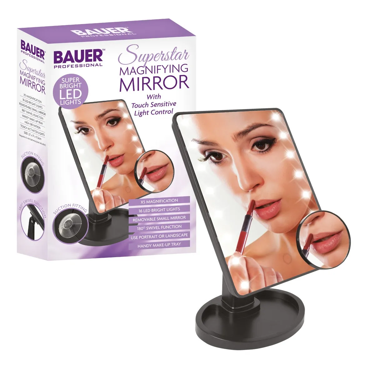 Bauer Superstar LED Mirror Touch Sensor