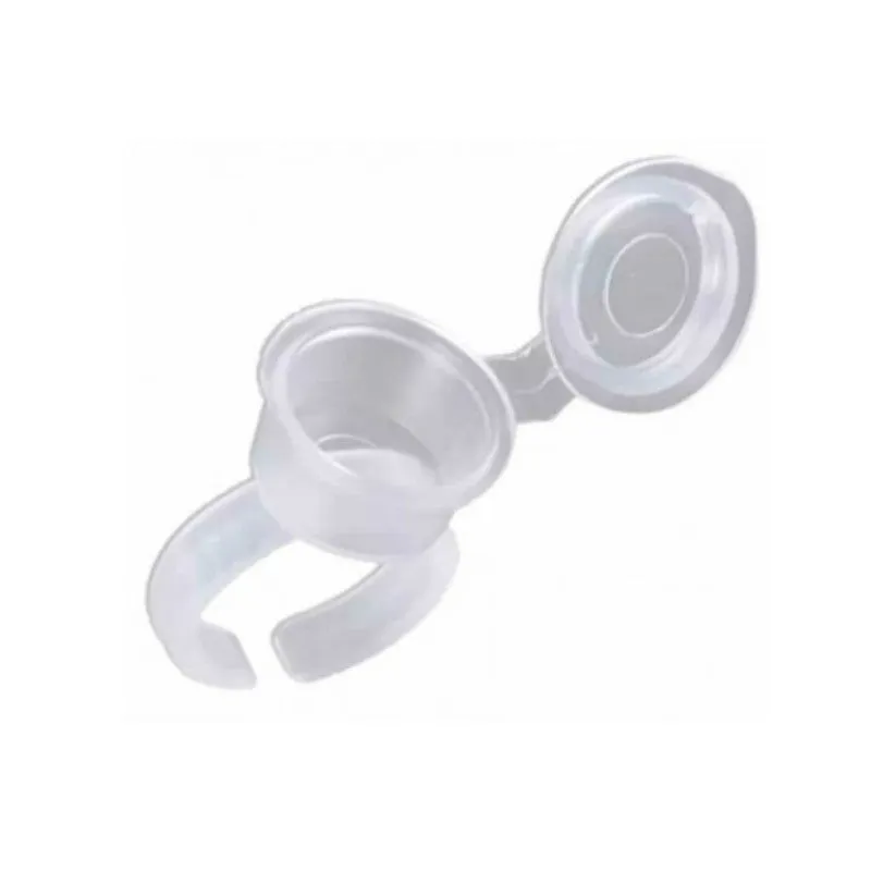 Beauty Built - Tattoo Ink Ring Cups Tattoo Pigment Holder Container Permanent Makeup Tool - 40pcst Makeup Tool - 40pcs