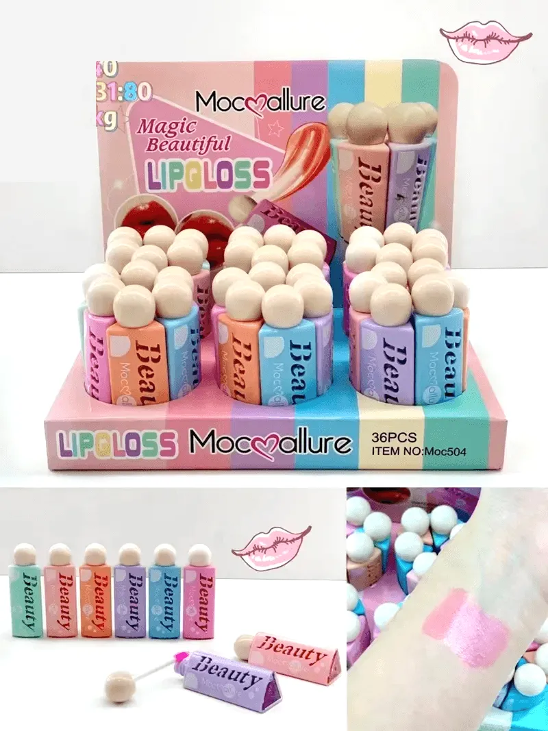 Beauty Moco Allure Glitter Lip Gloss - Moc504