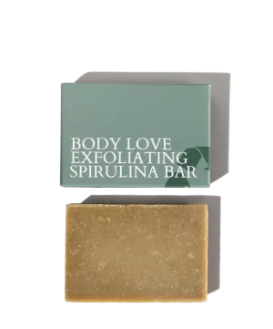BODY LOVE Exfoliating Spirulina Soap Bar