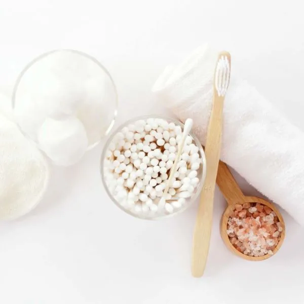 Cotton buds bamboo (set of 200)