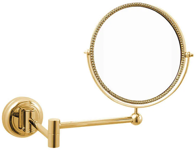 Cristal&Bronze 3x/1x Reversible Makeup Mirror
