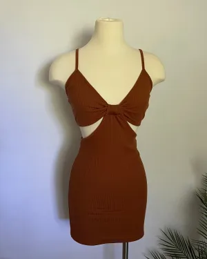 Dessi Dress (Rust)