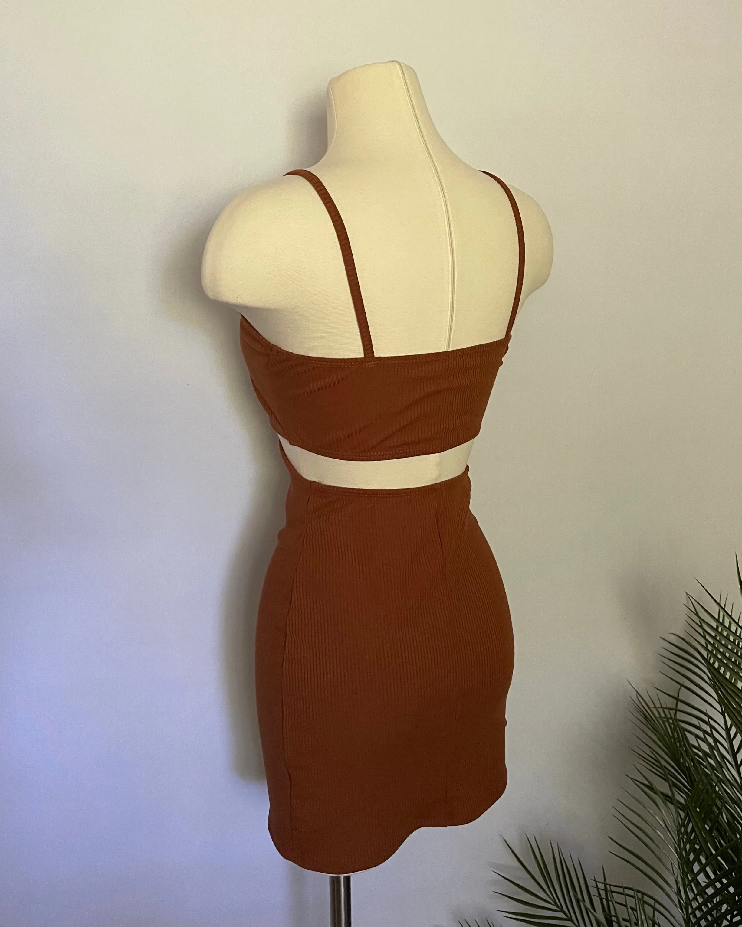 Dessi Dress (Rust)