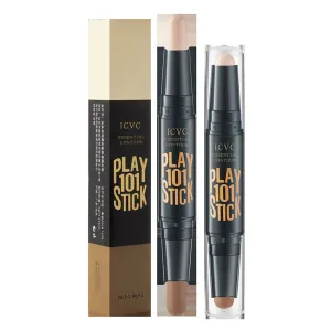 Double-headed Highlight Stick Makeup Concealer  & Contouring Stick 2PCS