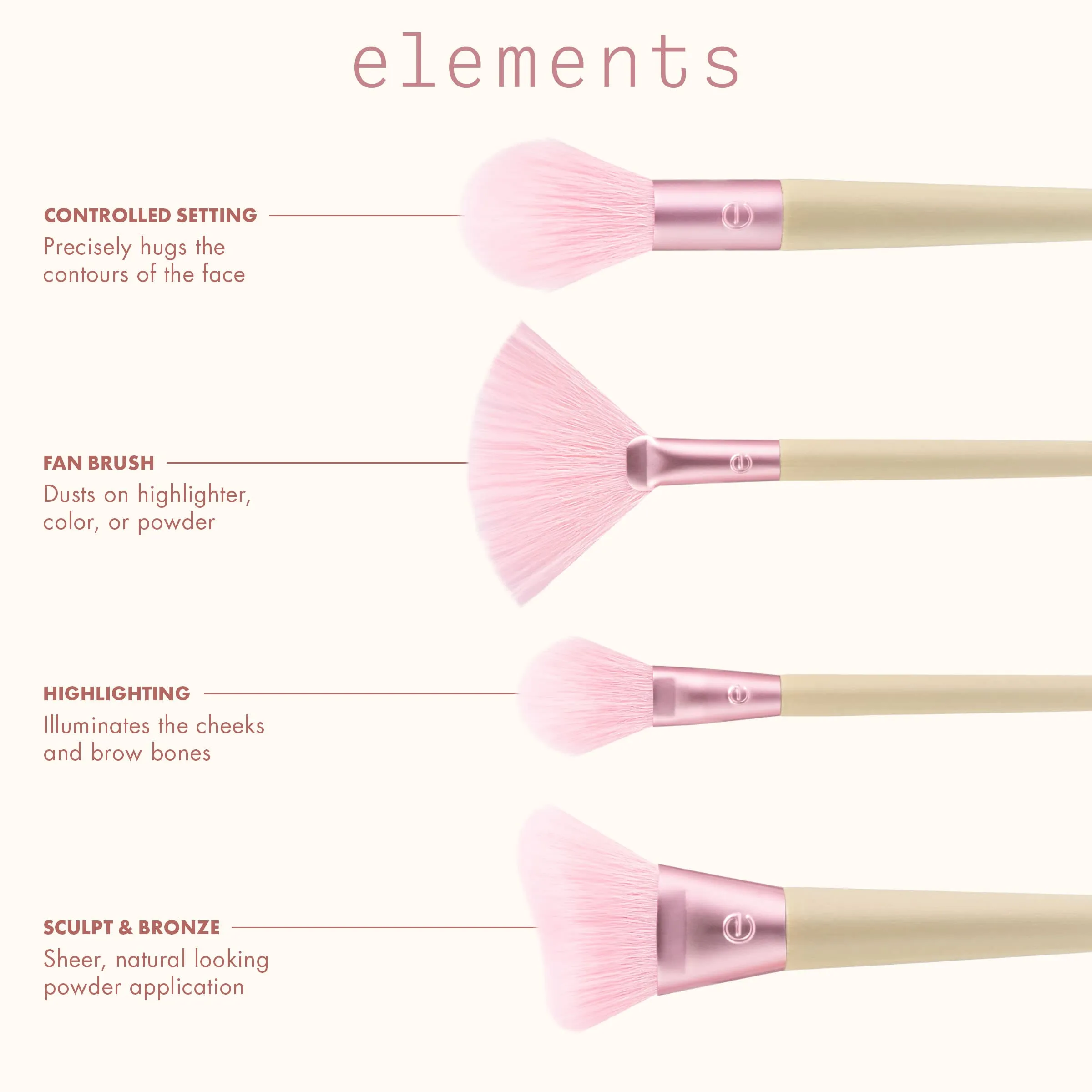 Ecotools elements wind-kissed finish kit 3217