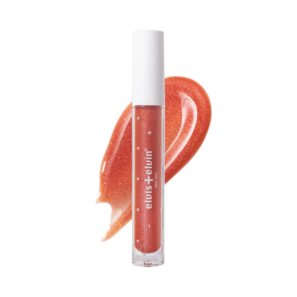 elvis elvin Floral Lip Gloss with Hyaluronic Acid