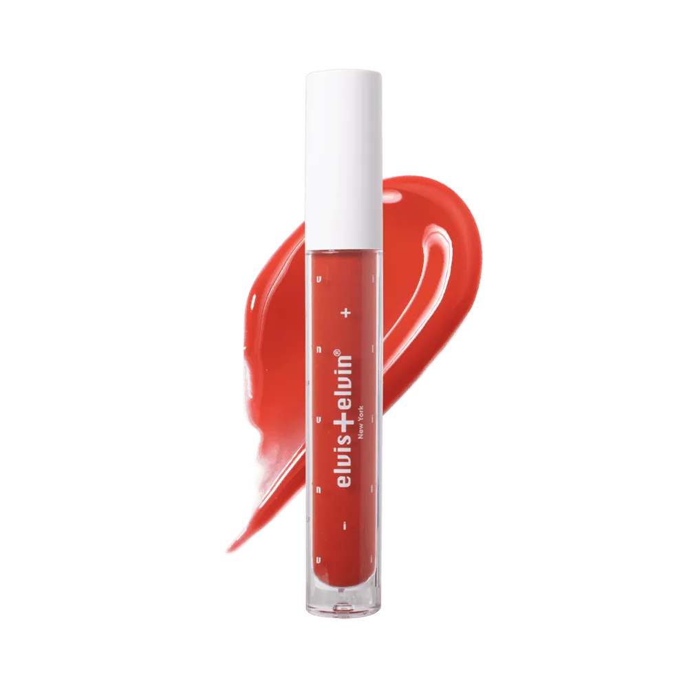elvis elvin Floral Lip Gloss with Hyaluronic Acid