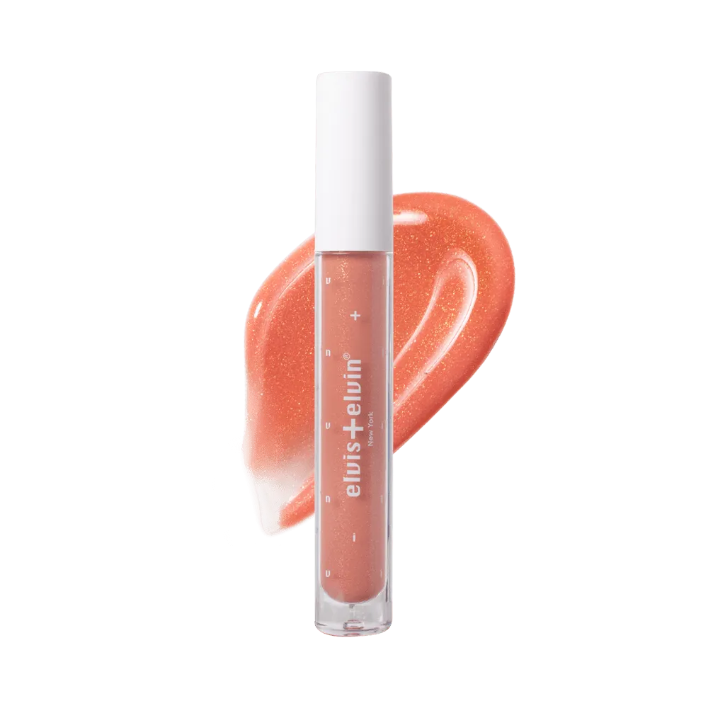 elvis elvin Floral Lip Gloss with Hyaluronic Acid