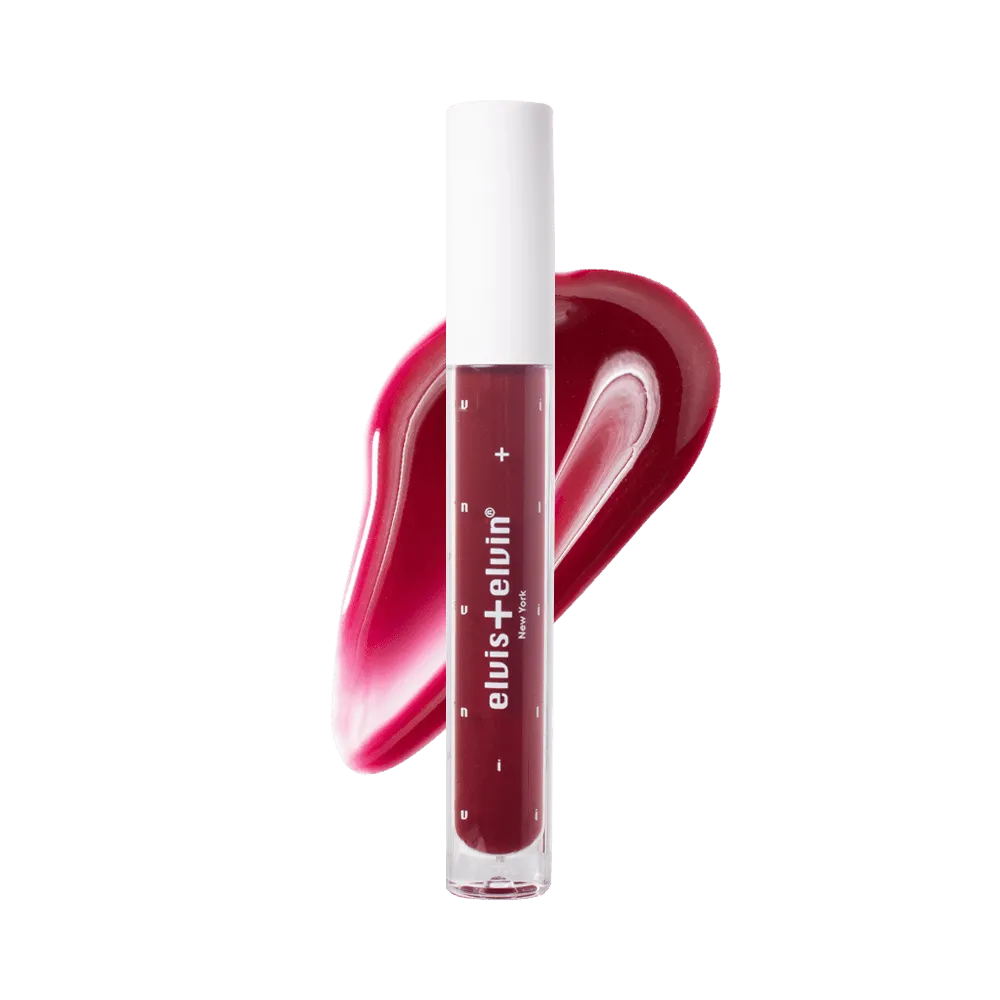 elvis elvin Floral Lip Gloss with Hyaluronic Acid