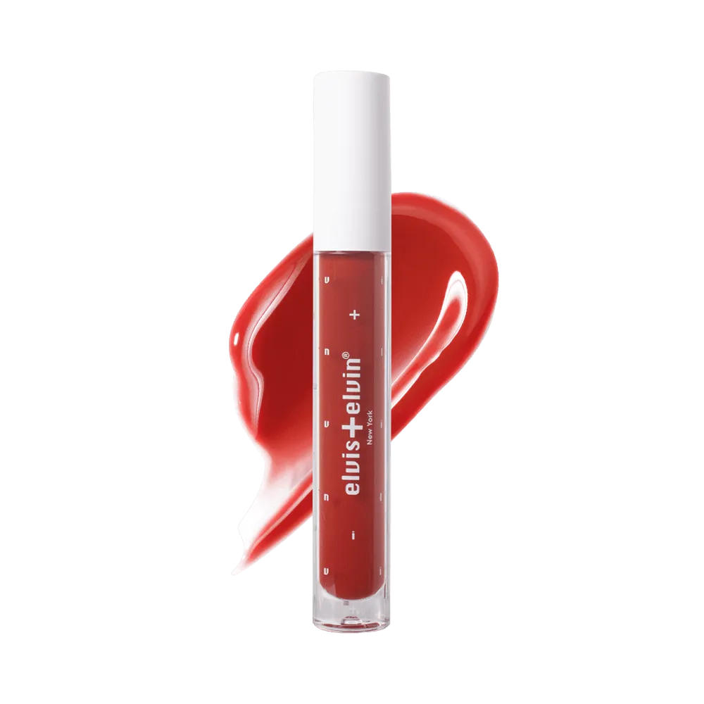 elvis elvin Floral Lip Gloss with Hyaluronic Acid