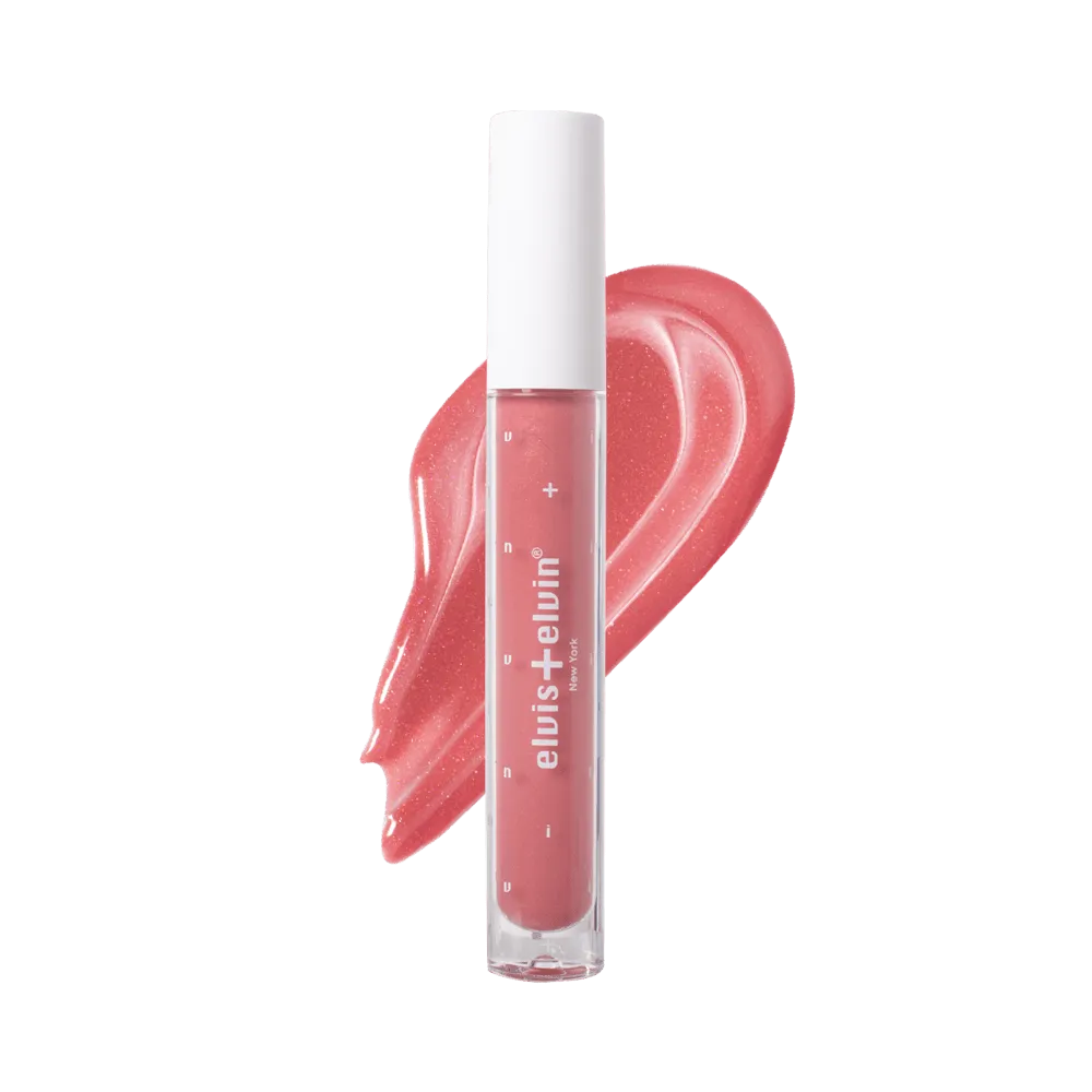 elvis elvin Floral Lip Gloss with Hyaluronic Acid