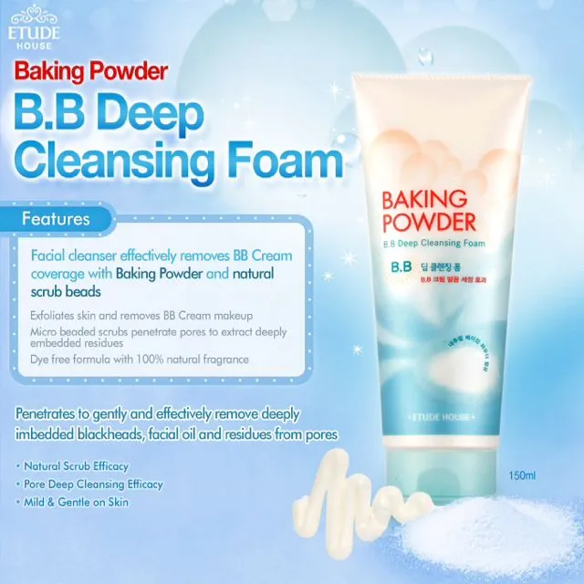Etude House Baking Powder BB Deep Cleansing Foam 160ml