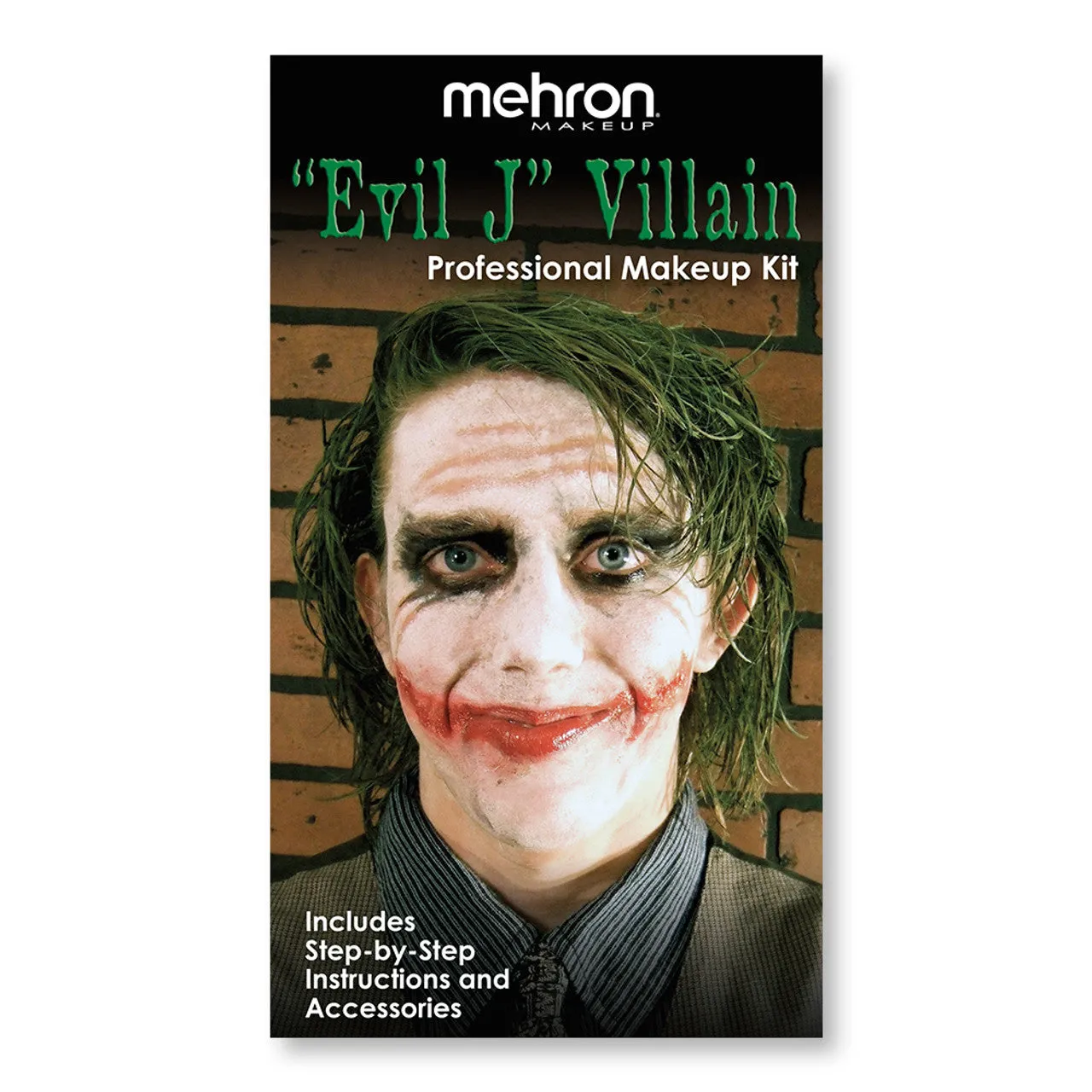 Evil J Villain Mehron Character Makeup Kit - Evil J Villain
