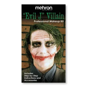 Evil J Villain Mehron Character Makeup Kit - Evil J Villain