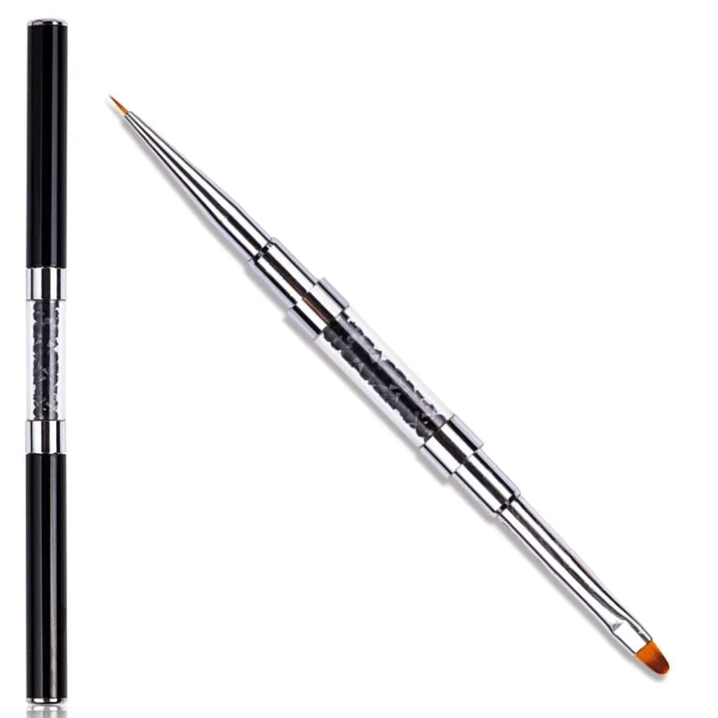 Gel and Liner Brush Black with Cap