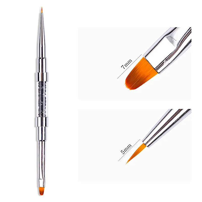 Gel and Liner Brush Black with Cap