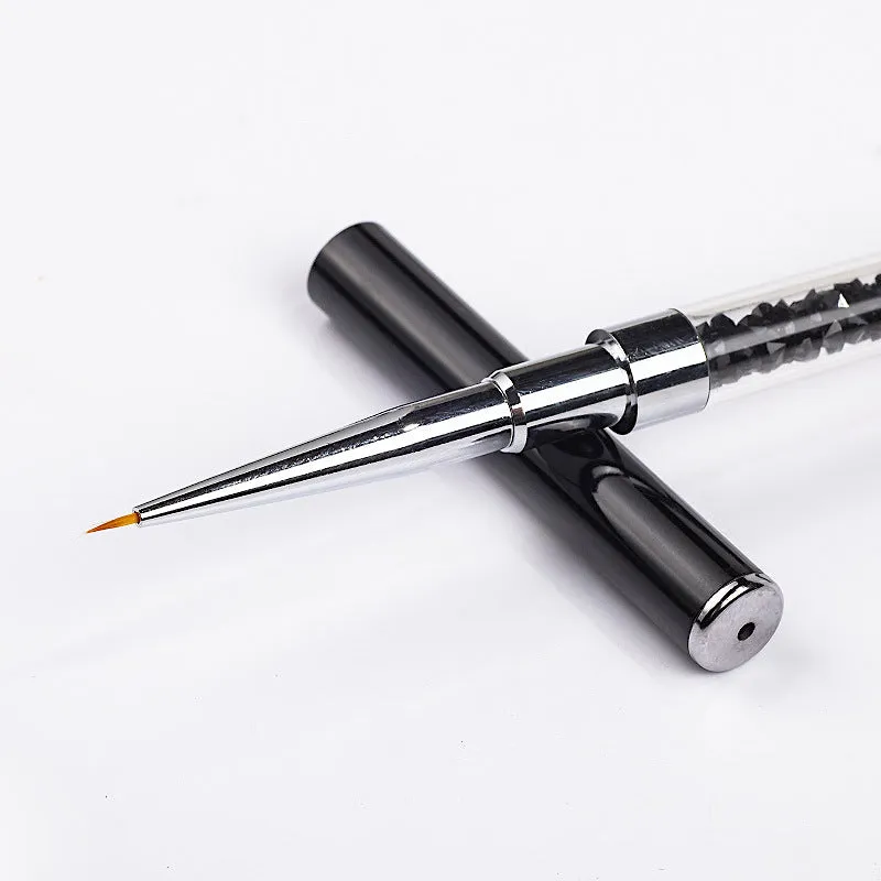 Gel and Liner Brush Black with Cap