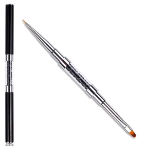 Gel and Liner Brush Black with Cap