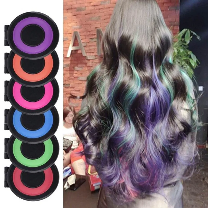 Hair Color Styling Crayons (6Pcs)