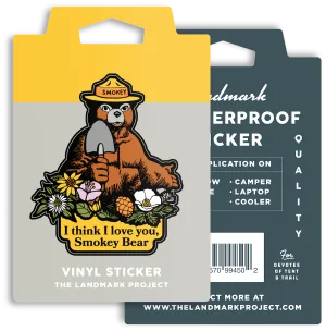 I Love Smokey Sticker