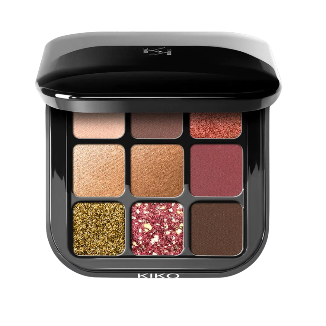 Kiko Glamour Multi Finish Eyeshadow Palette