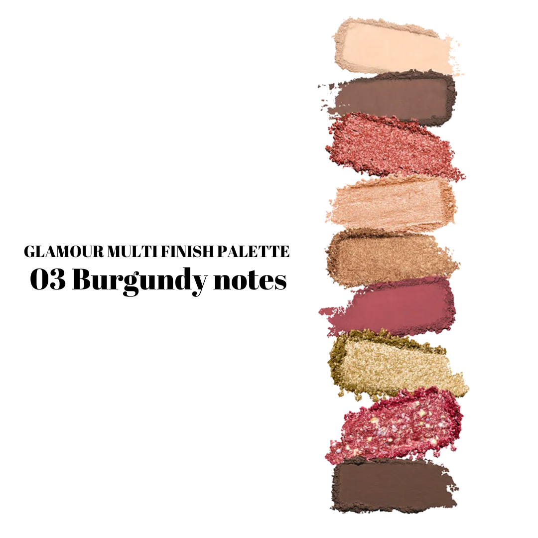 Kiko Glamour Multi Finish Eyeshadow Palette