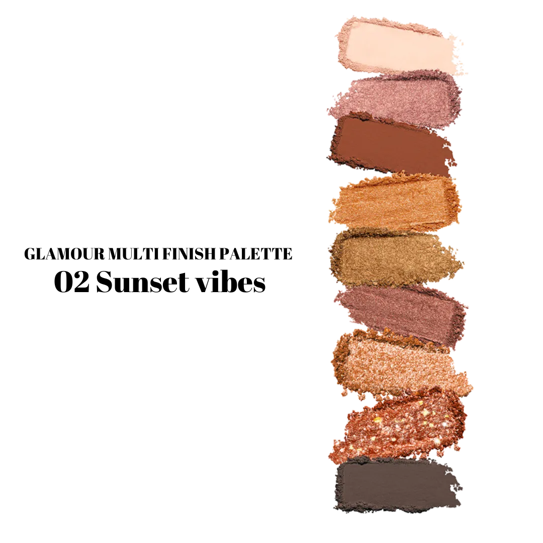 Kiko Glamour Multi Finish Eyeshadow Palette