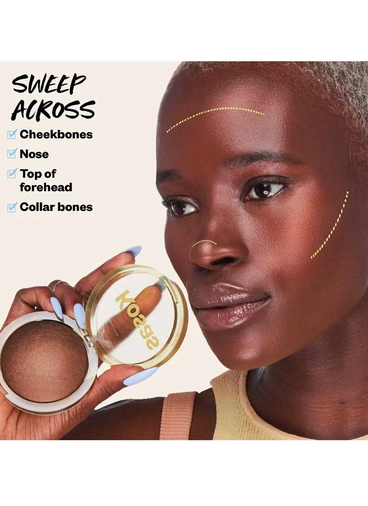 Kosas The Sun Show Glowy Warmth Baked Bronzer