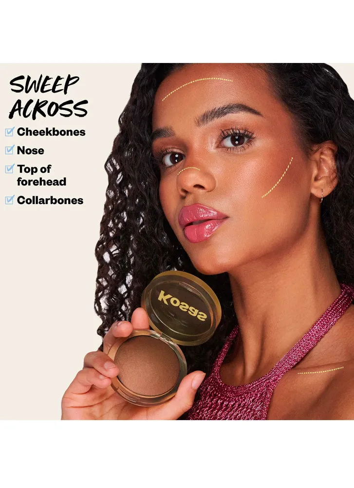 Kosas The Sun Show Glowy Warmth Baked Bronzer