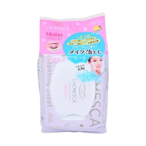 LACHESCA Makeup Remover Sheet (Rich Moist) 50pcs