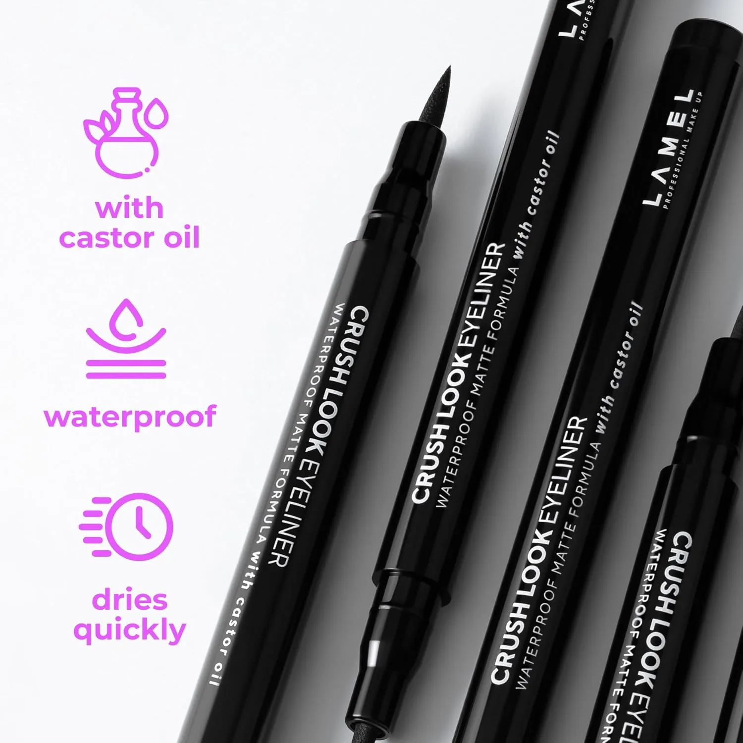 LAMEL Crush Look Eyeliner 401 Black