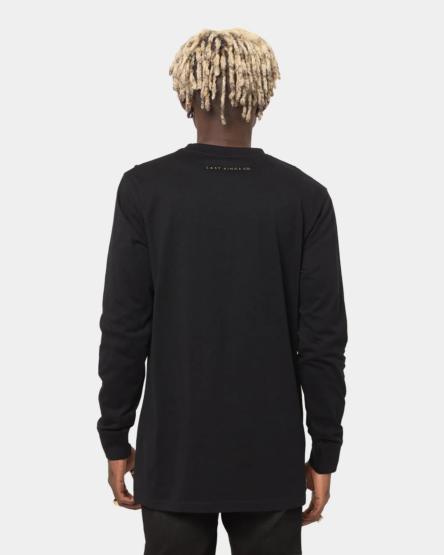 Last Kings Metallic Tut Long Sleeve T-Shirt Black