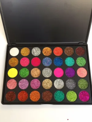 LeBeauti 35-Shade Diamond Glitter Palette