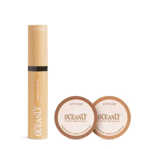 Mascara & Eyeshadows Kit - Brown : Oceanly - Makeup
