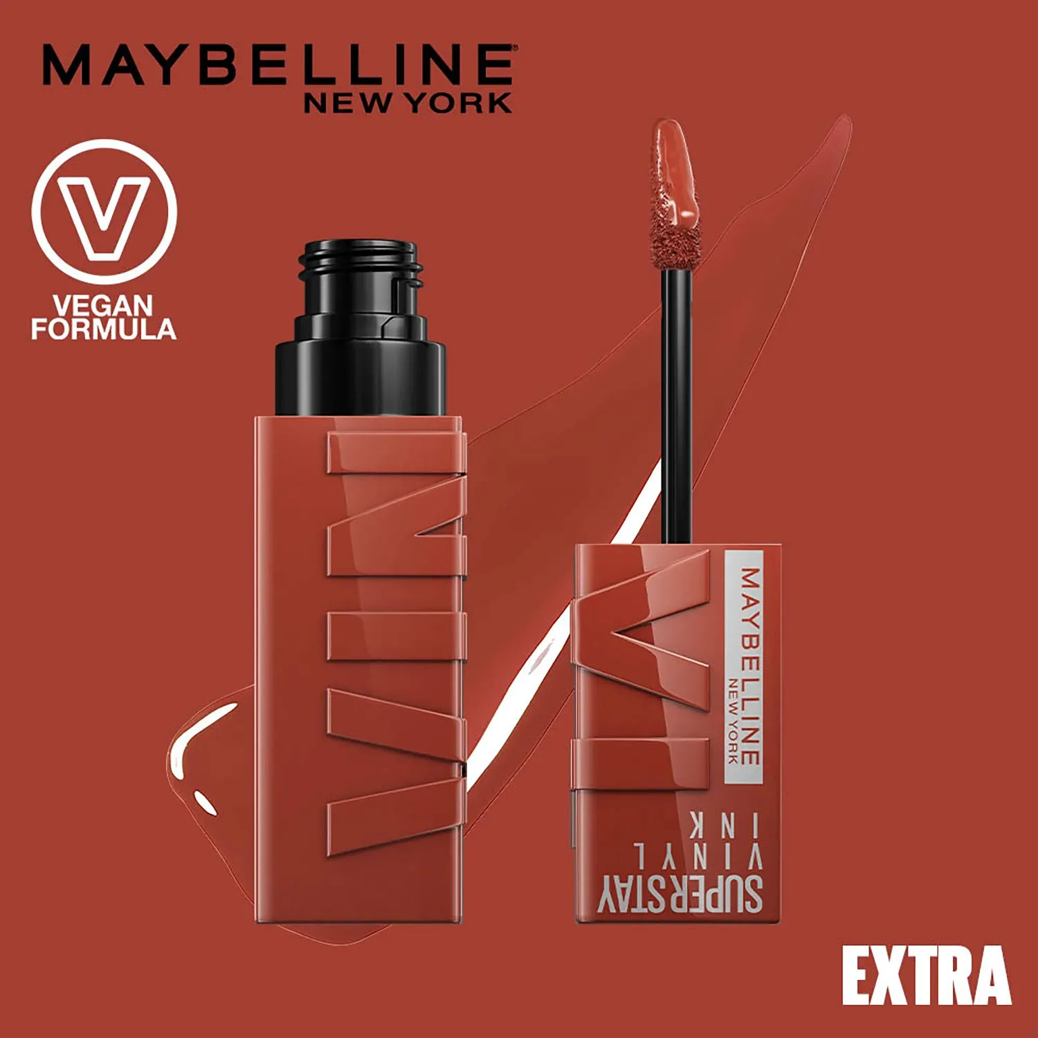 Maybelline New York Superstay Vinyl Ink Liquid Lipstick, Extra 4.2 ml