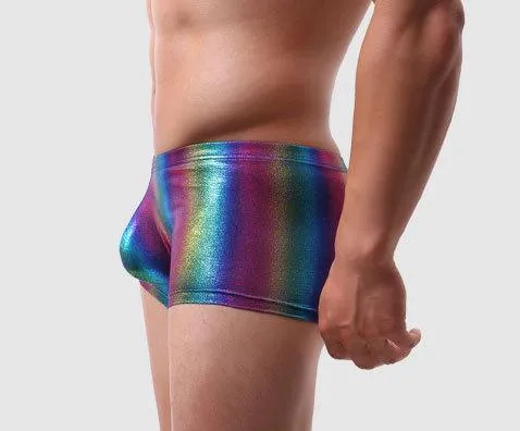 Metallic Rainbow Tanktop   Boxers