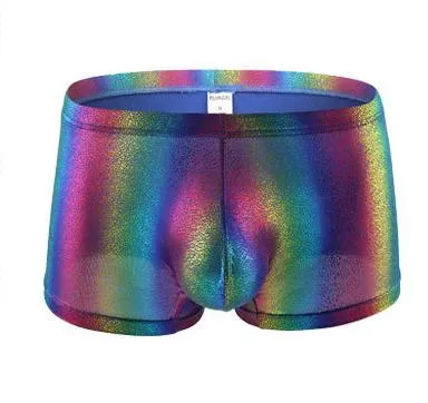 Metallic Rainbow Tanktop   Boxers