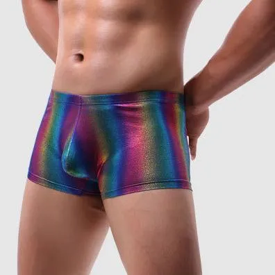 Metallic Rainbow Tanktop   Boxers