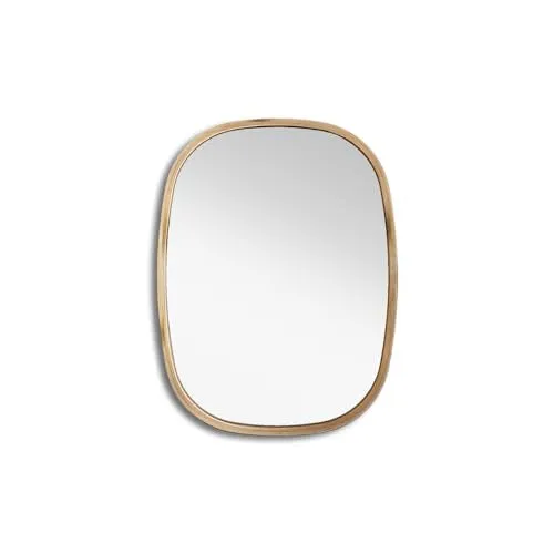 Mianzi Mira Squircle Mirror (Small | Natural)