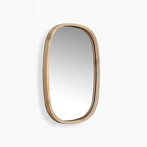 Mianzi Mira Squircle Mirror (Small | Natural)