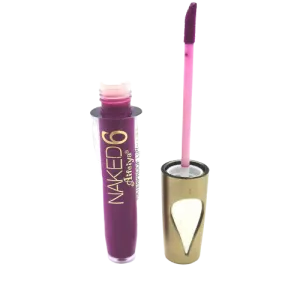 Naked 6 Aifeiya Waterproof Lip Gloss - 06 Purple
