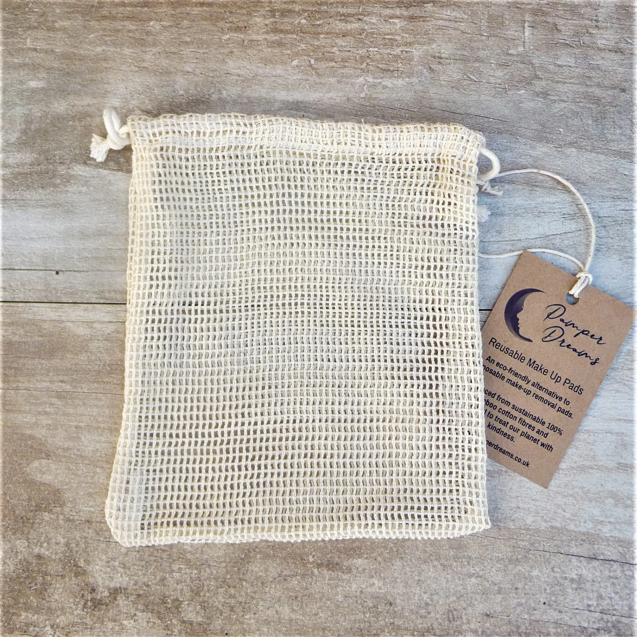 Natural Cotton & Bamboo Contemporary Design Reusable Make Up Removal Pads