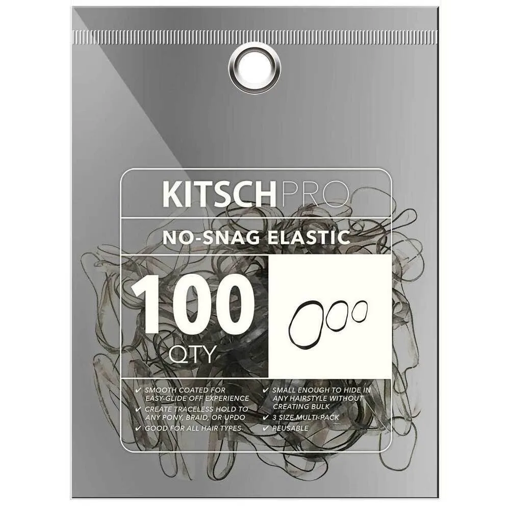 No-Snag Elastic 100pc - Brown