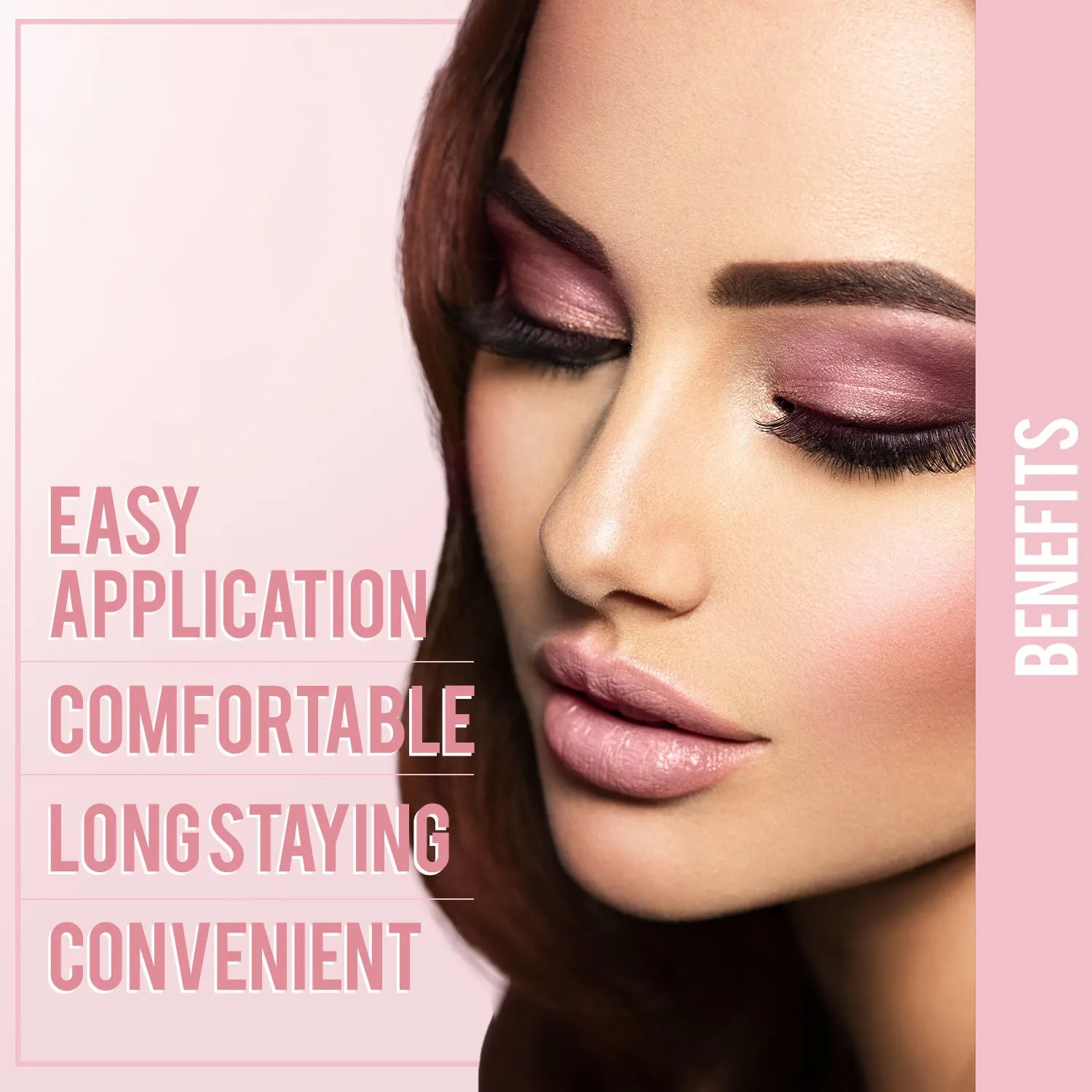 NY Bae Eye Love False Eyelashes With Adhesive| Easy Application | Comfortable | Long Staying - Always Dramatic 03