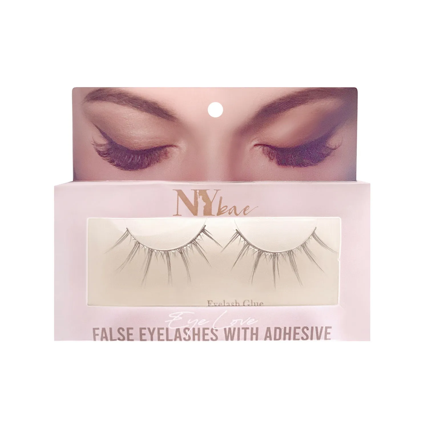 NY Bae Eye Love False Eyelashes With Adhesive| Easy Application | Comfortable | Long Staying - Always Dramatic 03